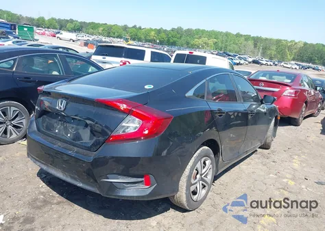 2018 Honda Civic Lx z USA, uszkodzony, nr VIN 19XFC2F50JE041107